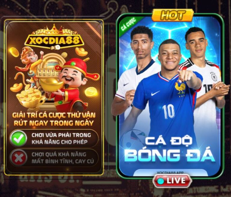Cá Độ Bóng Đá Xocdia88 - Sân Chơi Cá Cược Uy Tín, Tỷ Lệ Cao 24 Ca Do Bong Da Xocdia88 San Choi Ca Cuoc Uy Tin Ty Le Cao