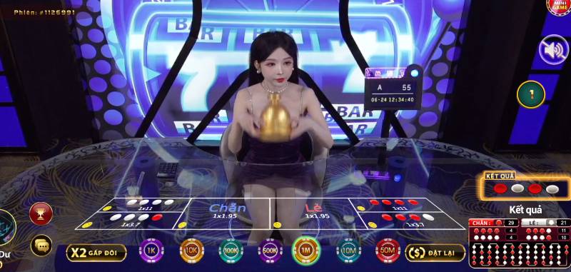 Giao diện chơi xóc đĩa trực tiếp có dễ dùng không?