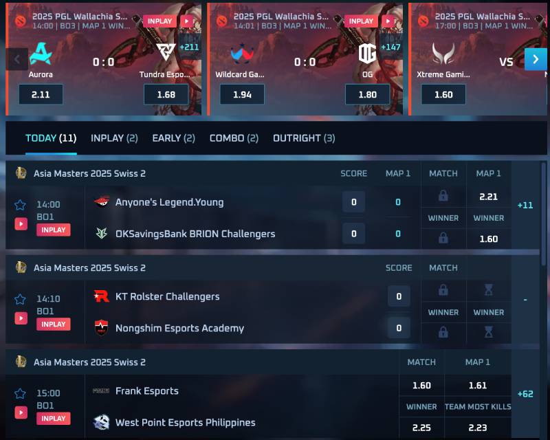 Cược Liên Minh Huyền Thoại Xocdia88 Chi Tiết Nhất Từ Cao Thủ 1 Giao diện cược LOL tại Xocdia88 dễ tiếp cận cho người mới