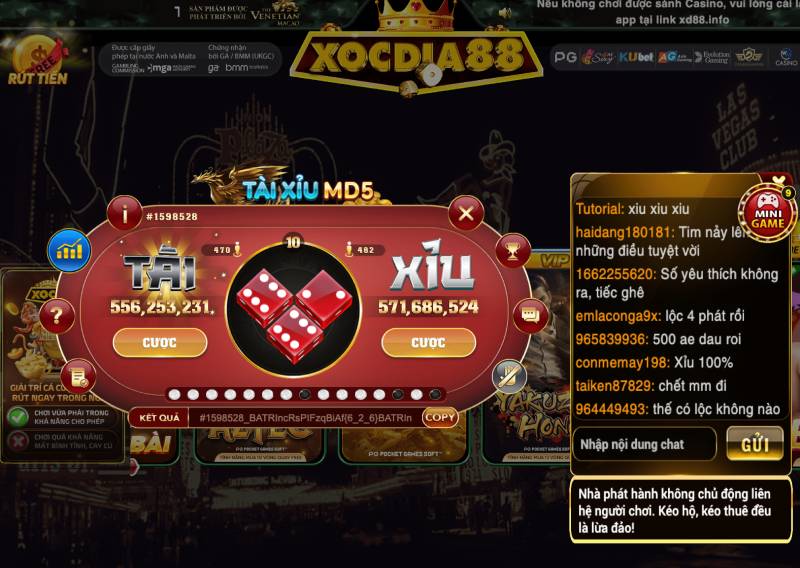 Xocdia88 Có Các Tính Năng Bảo Mật Nào Để Ngăn Chặn Gian Lận? 2 Hệ thống kiểm soát gian lận được tích hợp ngay trong trò chơi