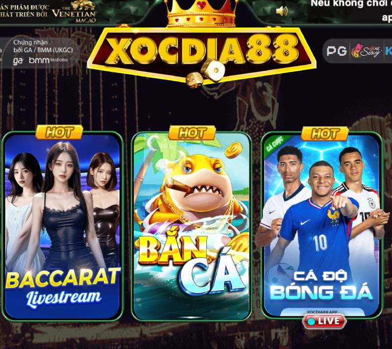 Cách Chơi Baccarat Livestream Dễ Thắng Cho Người Mới 2 Hướng dẫn giao diện và cách vào bàn baccarat trên Xocdia88