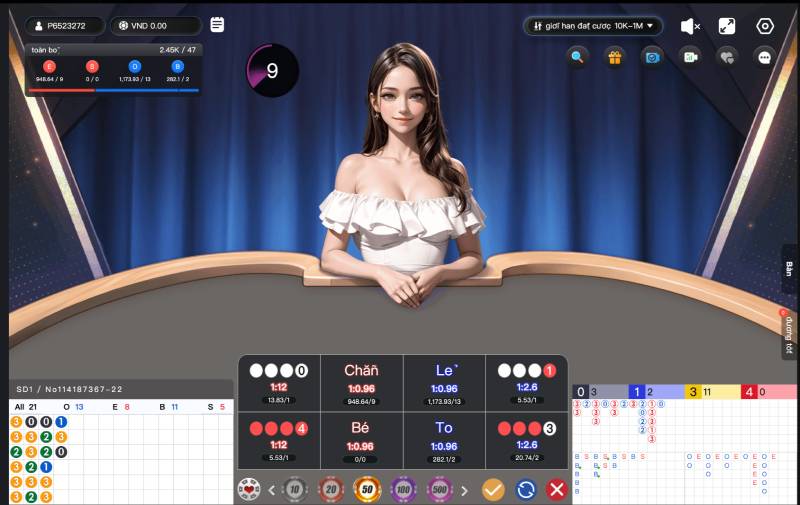 Luật chơi và tỷ lệ thưởng minh bạch, dễ hiểu