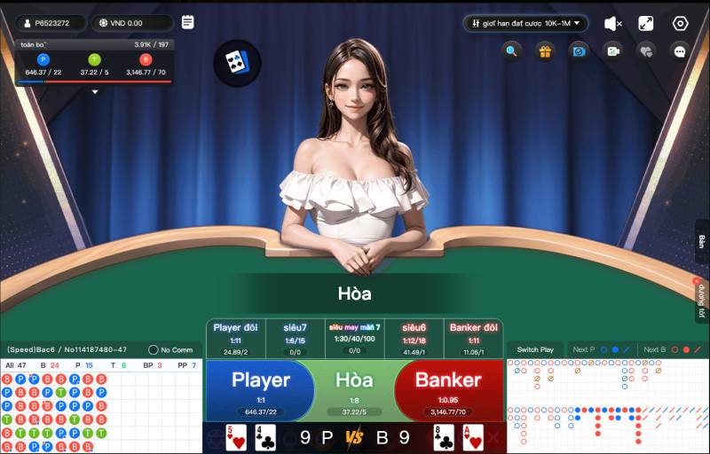 Cách Chơi Baccarat Livestream Dễ Thắng Cho Người Mới 5 Ưu điểm khi chơi baccarat tại Xocdia88